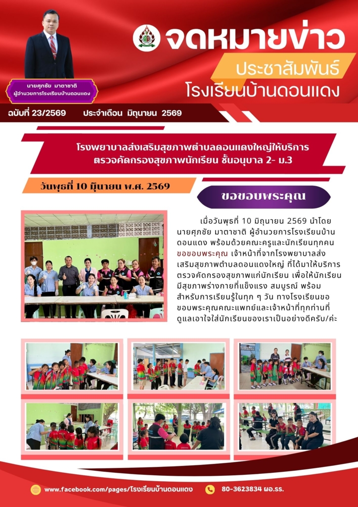โรงเรียนบ้านดอนแดง